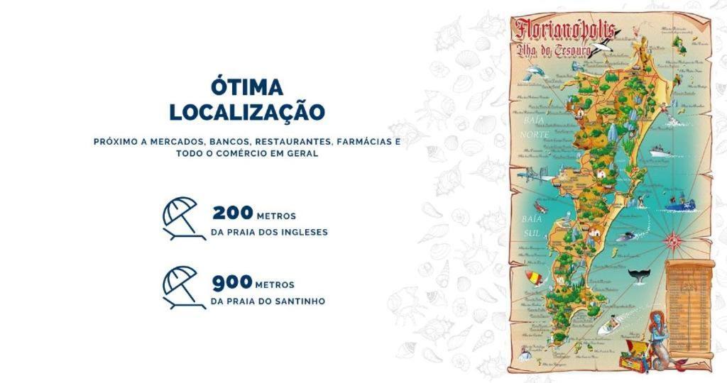 Imobilha - Casa De Praia C/ Piscina Ingleses - Santinho Флорианополис Экстерьер фото